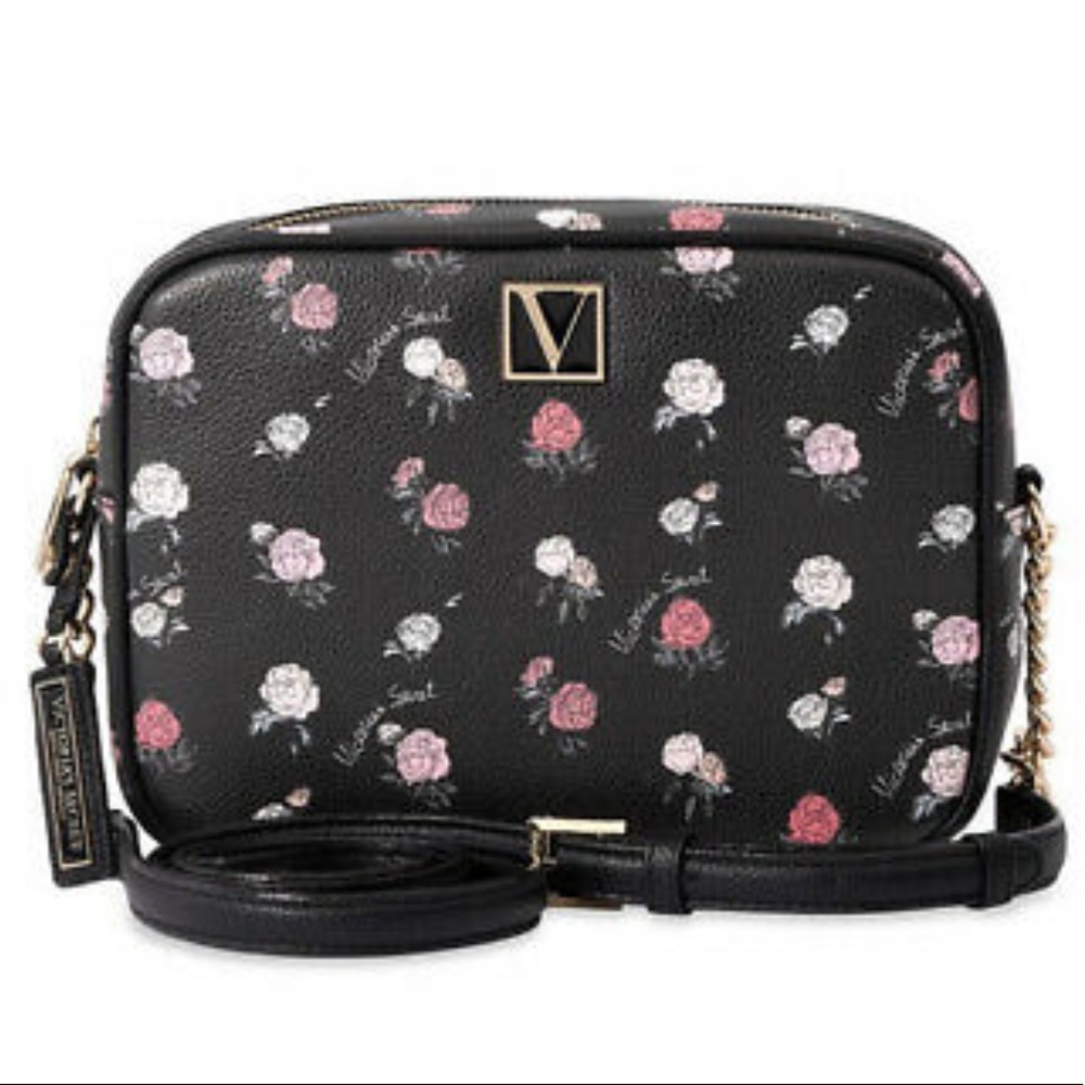 NWT Victoria’s Secret The Victoria Top Zip Crossbody Bag